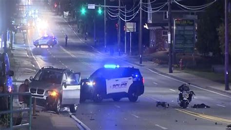 Police investigating violent crash involving motorcycle in Randolph
