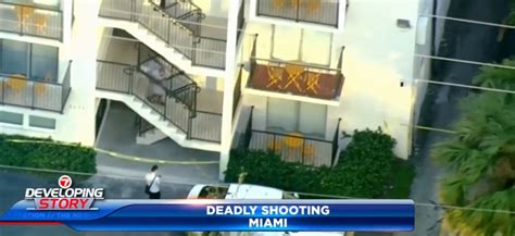 Police investigation underway following double shooting at apartment complex in Miami