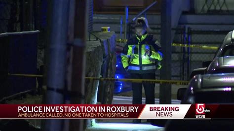 Police investigation underway in Roxbury