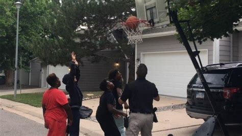 Police join teen basketball game after responding to HOA complaint