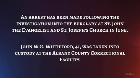 Police make arrest in Rensselaer church burglary case