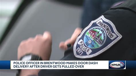 Police officer finishes McDonald’s DoorDash delivery after driver pulled over