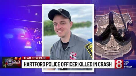 Police officer killed, another injured in Hartford after cruiser struck by speeding car