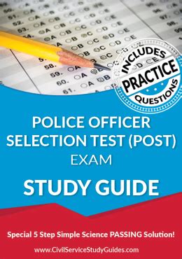 Police officer selection test post study guide. - Projecto da lei do serviço militar.