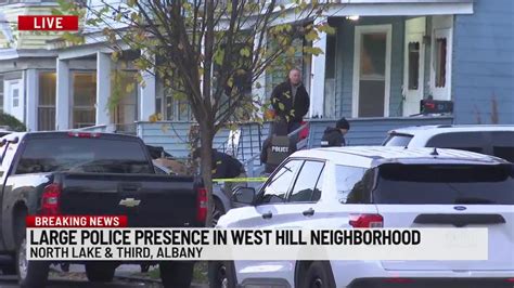 Police presence in Albany West Hill Neighborhood