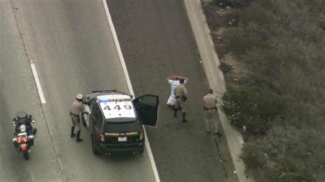 Police pursue suspect on southbound I-5 to San Diego County
