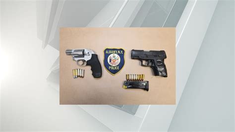 Police recover illegal handguns during search warrant