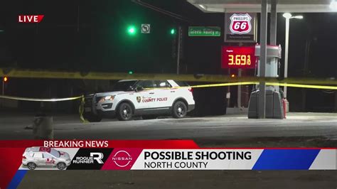 Police responding to possible shooting at St. Louis County gas station