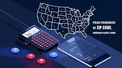 Police scanner frequencies by zip code map.  For residents, journalists, emergency...