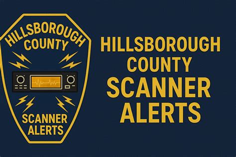 Police scanner hillsborough county.  Hillsborough County Scanner Freque...