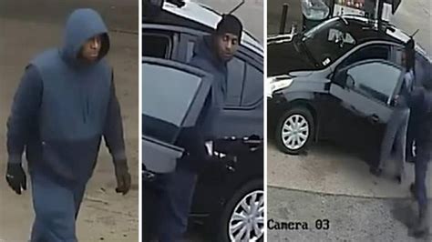 Police search for robbery and kidnapping victim after being taken in his car by 5 suspects