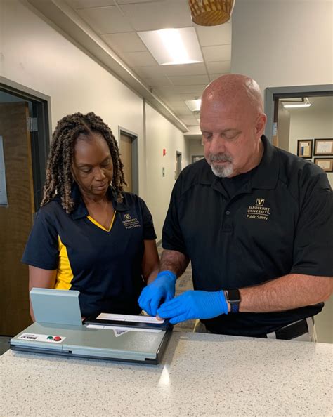 The Naperville Police Department offers fingerprinting services to Naperville residents for a $10.00 fee.