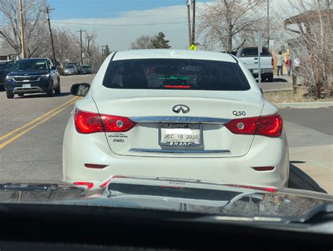 Police stop driver with tags from 2020 in Wheat Ridge