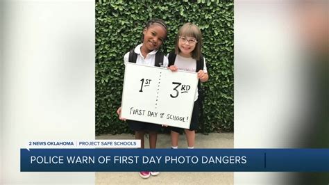 Police warn parents on back-to-school social media posts