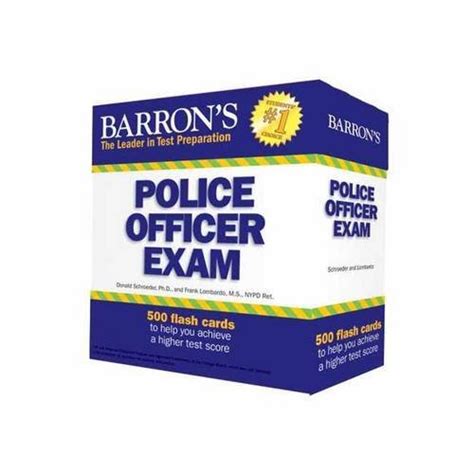 Read Police Officer Exam Flash Cards By Donald J Schroeder