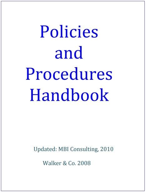 Policies and procedures manual template for purchasing. - Solución manual unidad de operaciones geankoplis cuarta ed.
