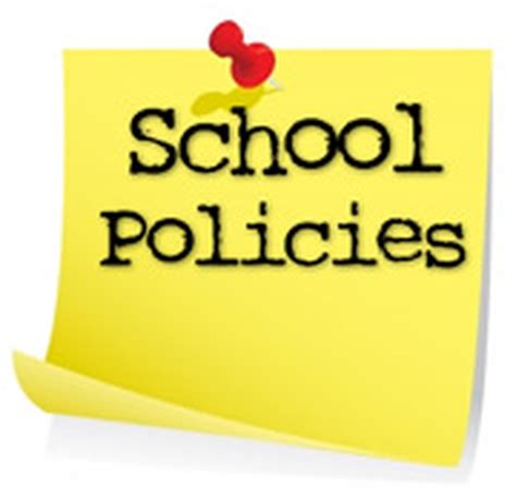 Policies schools. Guidelines are typically developed through research, discussion, and revision. Once a policy is finalized, it is typically reviewed regularly to ensure that it is still relevant and practical. School policies can be changed if the school board or administration decides a change is needed. Standard school policies include dress codes, cell phone ... 
