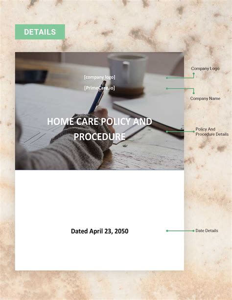 Policy And Procedure Template For Home Health