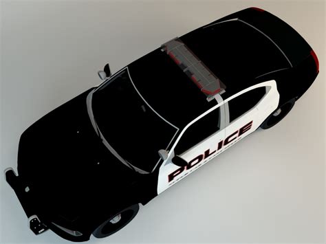 Polis Süper Araba 3D Model $15 .max .3ds .unknown .obj Free3D.