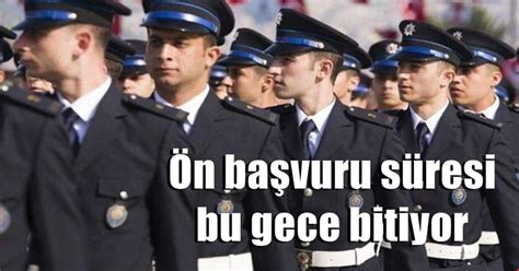 Polis olmak isteyenler bu habere dikkat! İnegöl Online.