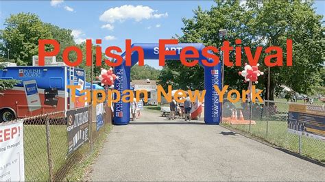 Advertisement. PLUS Polish Festival. Saturday Jun/01/2024 @ 11:00 am - 10:00 pm $12 per person, kids under 12 free. Experience a world-class celebration of Polish culture and heritage at the PLUS Polish Festival, held in Tappan, New York. The festival is not only a fun-filled event but also serves to promote various Polish-American organizations.. 