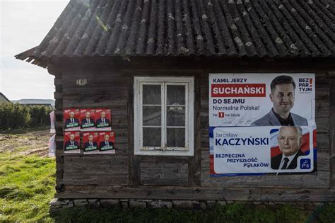 Polish parties scramble for coal miners’ vote in knife-edge election