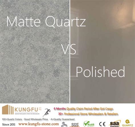 Polished Stone vs Matte Stone