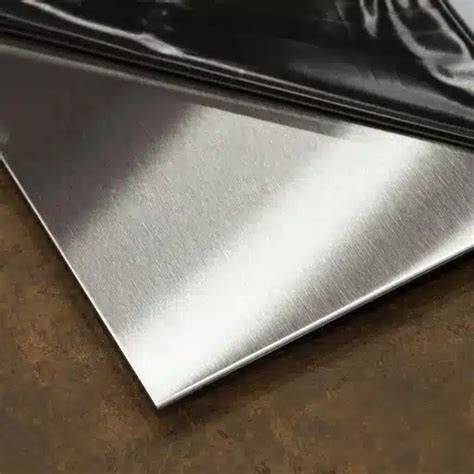 Polished stainless steel sheet metal.  Perfect for architectural, indus...