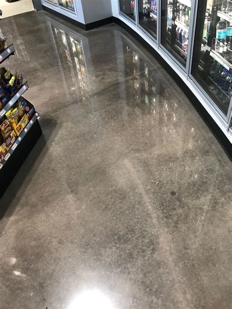 Polishing concrete floors. Apr 2, 2023 ... Extensive research shows diamond polished concrete is among the safest of floors, no matter the shine level or aggregate exposure level. Due to ... 