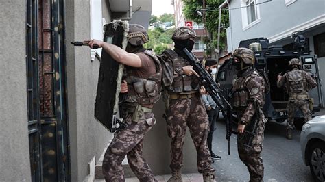Polisten DEAŞ terör örgütüne yönelik operasyon