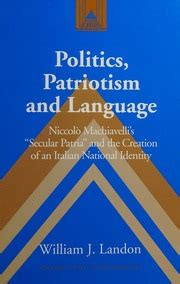Politics Patriotism And Language