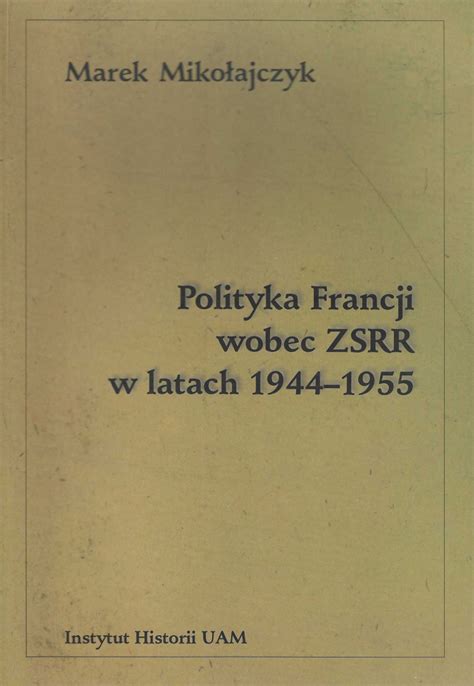 Polityka francji wobec zsrr w latach 1944 1955. - Yamaha tzr250 factory repair manual 1986 1996.