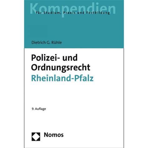 Polizei  und ordnungsrecht des landes rheinland pfalz. - Rollen royce 250 c20b teile handbuch.