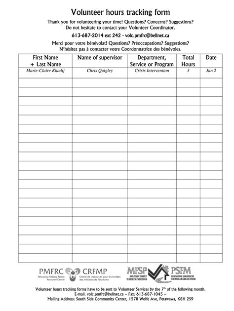 Polk County Community Service Hours Form Fill and Sign Printable