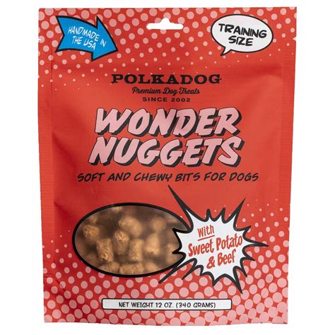 Polkadog - Polkadog Wonder Nuggets Sweet Potato & Beef Mini Tube. 5.0 . Rated 5.0 out of 5 stars. 576 Reviews. from $5.50 Polkadog e-Gift Card. Polkadog. Polkadog e-Gift Card. 