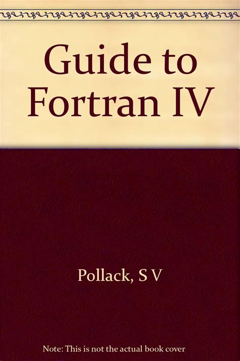 Pollack guide to fortran iv cloth. - Ecrire une these ou un momoire en science humaines..