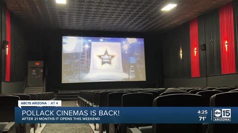 Pollack Tempe Cinemas In the lobby, movie-goers can peruse the walls and find dozens of memorabilia from the industries iconic stories. The theatre shows second-run films and admission is $3 a .... 