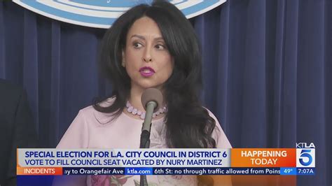 Polls open in special L.A. City Council election to fill Nury Martinez's seat