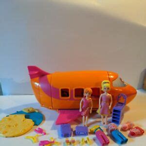 2002 POLLY POCKET Groovy Getaway Jet Plane Mattel Dolls Blue Air - $25.55. FOR SALE! ** Shipping will be combined when ordering multiple items at the …. 