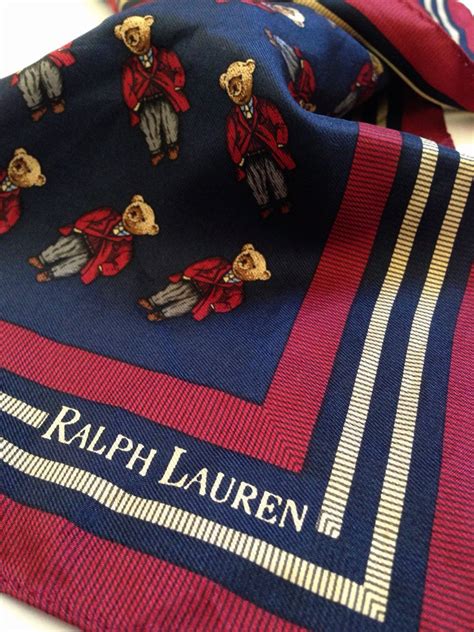 Polo Bear Silk Scarf - ralphlauren.com.au