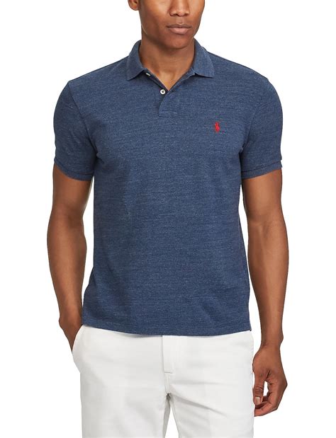 Polo Ralph Lauren Custom Slim Fit Mesh Polo Shirt MYER