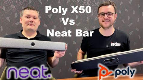 Poly X50 and Neat Bar comparison - YouTube