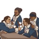 Poly hamilsquad x reader cuddles.  I am not currently taking requests! But I wil...