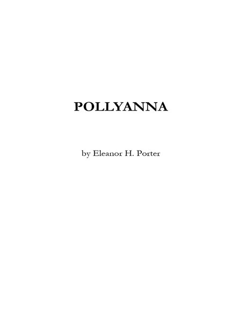 Read Polyanna