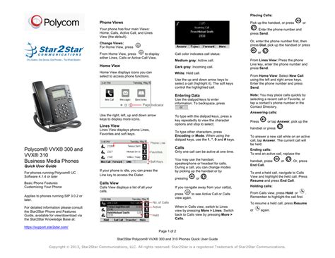 Polycom Phone System Manual
