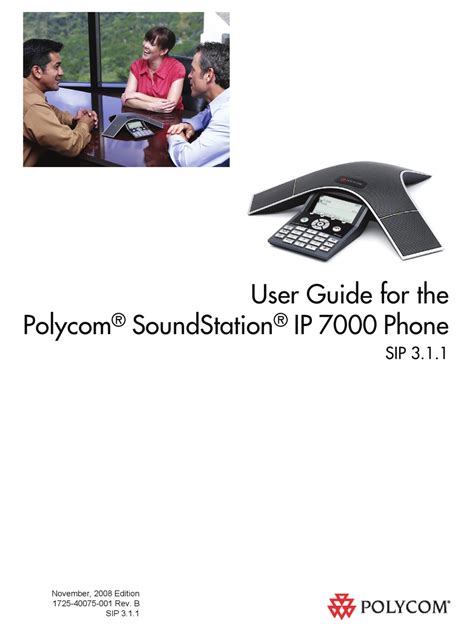 Polycom soundstation ip 7000 user guide. - Manuale di manutenzione del servizio piper aerostar.