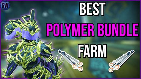 Polymer bundle farm. Polymer Bundle is a common resource in Warframe, vital for crafting various items and equipment. Comprised of long-chain synthetic polymers, this resource is valued for its strength and versatility. It resembles a small, coiled bundle of white and blue strands, interwoven to highlight its composite nature. These bundles serve as a fundamental ... 