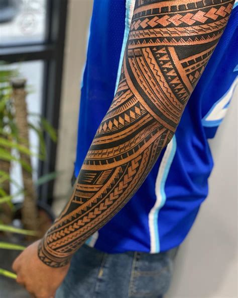 Polynesian tattoo sleeve. Things To Know About Polynesian tattoo sleeve. 
