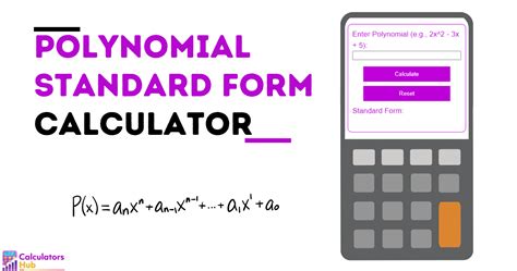 Polynomial Standard Form Calculator Online