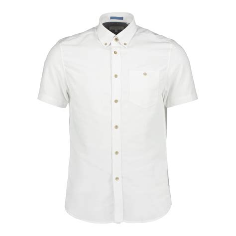 Polynosic oxford shirt - White Shirts Ted Baker